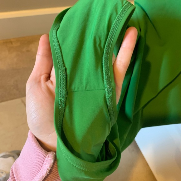 NWOT Tory Burch Miller Plunge One-piece Swimsuit Resort Green - Picture 11 of 11